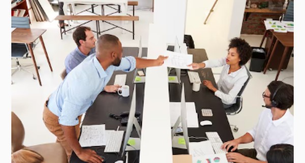 Équipe TPE/PME en réunion